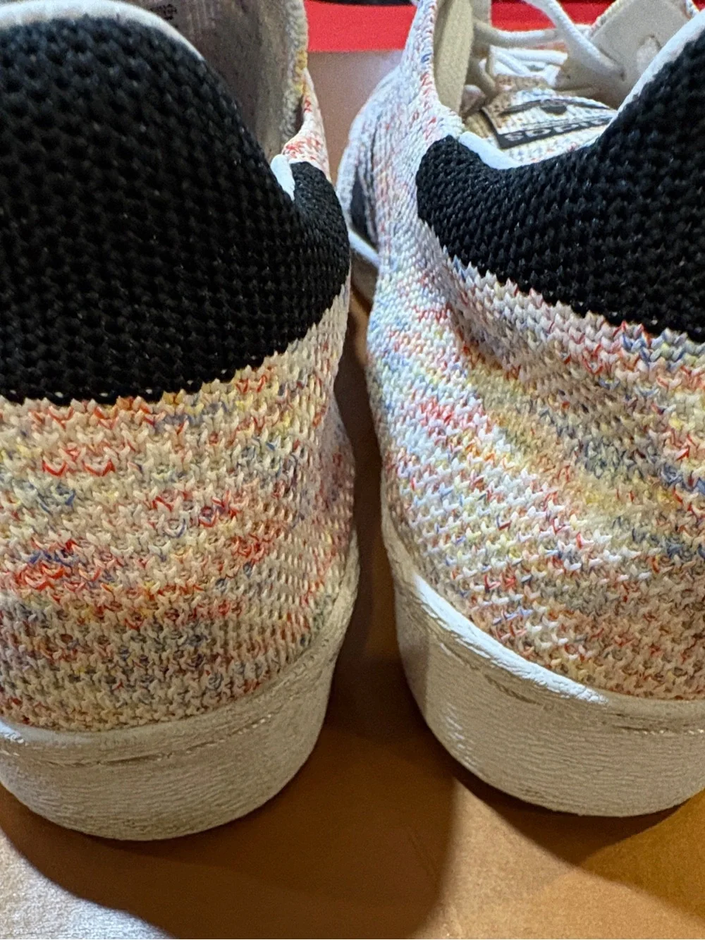 Adidas Superstar 80s Primeknit Multicolor Shoes Men’s 11 S75845